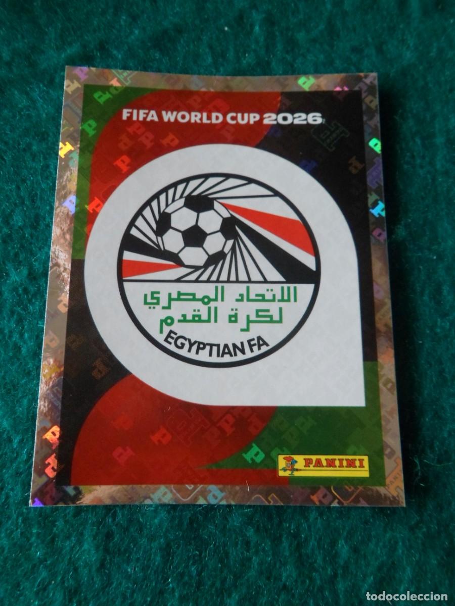 Cromos de f&uacute;tbol: CROMO FIFA WORLD CUP 2026. PANINI. LOGO EGIPTO. EGY 1