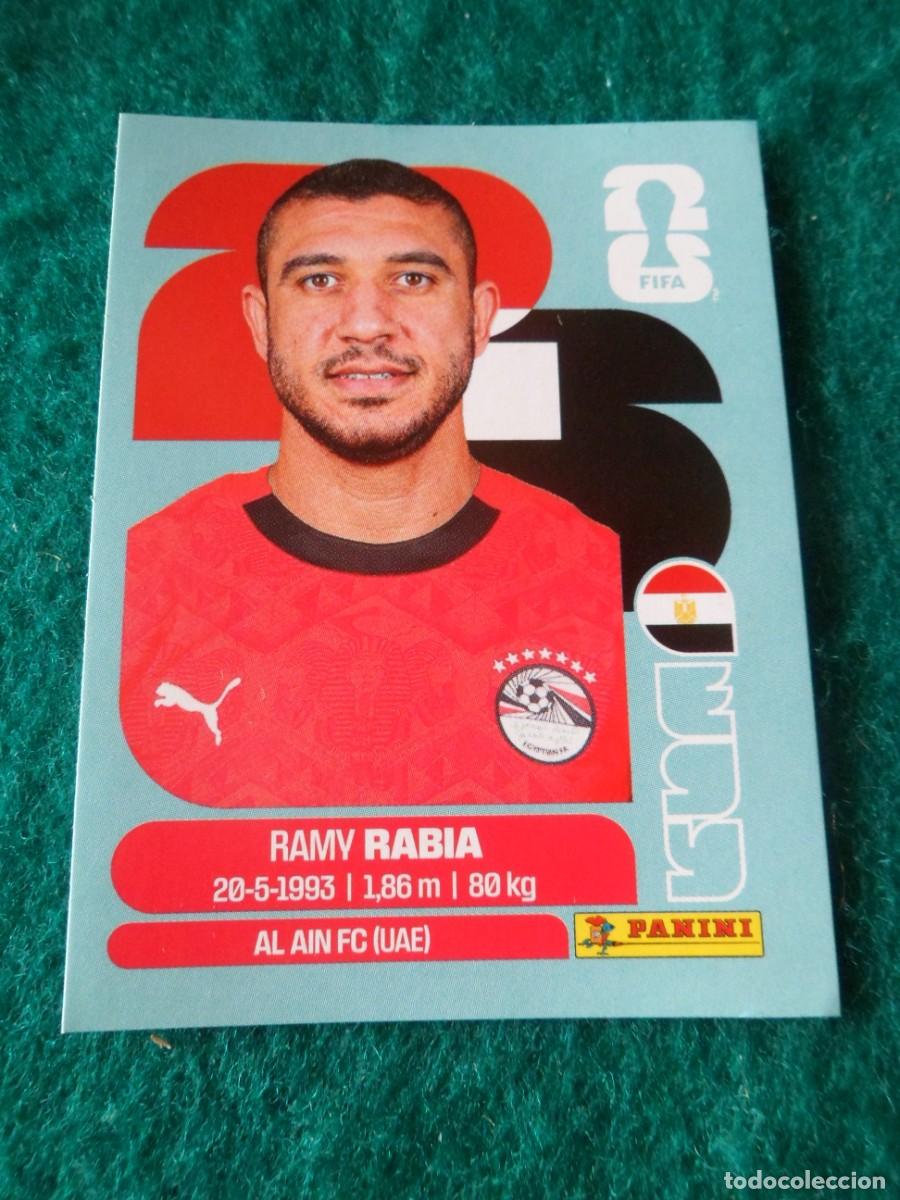 Cromos de f&uacute;tbol: CROMO FIFA WORLD CUP 2026. PANINI. RAMY RABIA. EGY 7