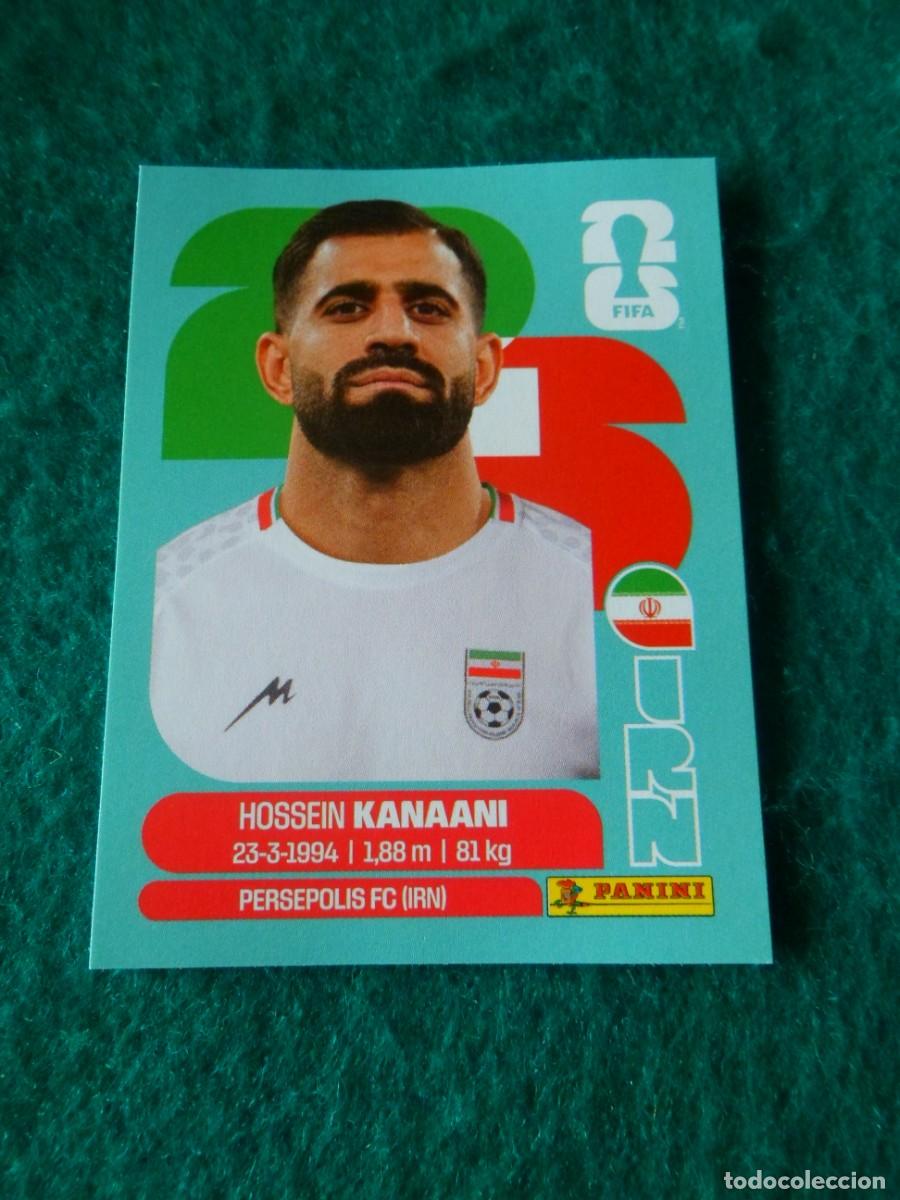 Cromos de f&uacute;tbol: CROMO FIFA WORLD CUP 2026. PANINI. HOSSEIN KANAANI. IRN 8