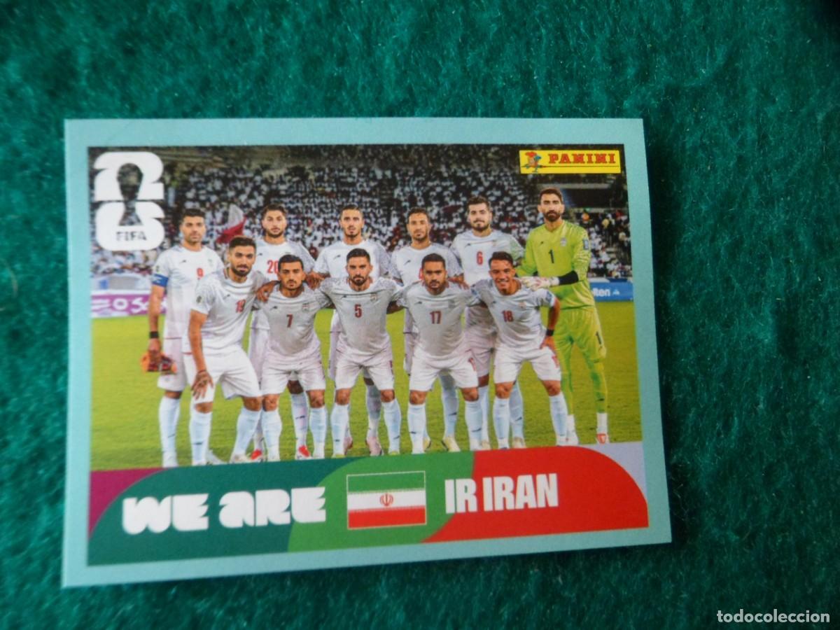 Cromos de f&uacute;tbol: CROMO FIFA WORLD CUP 2026. PANINI. EQUIPO (TEAM) IR&Aacute;N. IRN 13