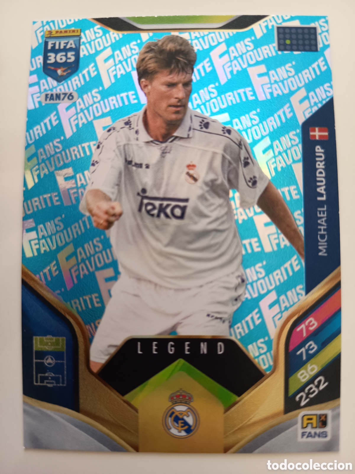 Cromos de f&uacute;tbol: FAN76 Michael Laudrup fans favourite adrenalyn FIFA 365 2025-2026