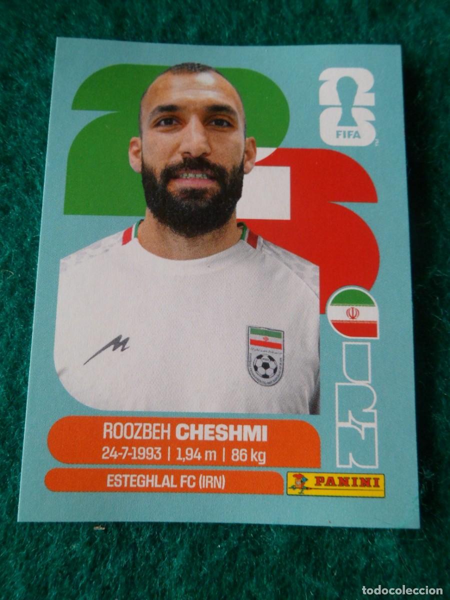Cromos de f&uacute;tbol: CROMO FIFA WORLD CUP 2026. PANINI. ROOZBEH CHESHMI. IRN 15