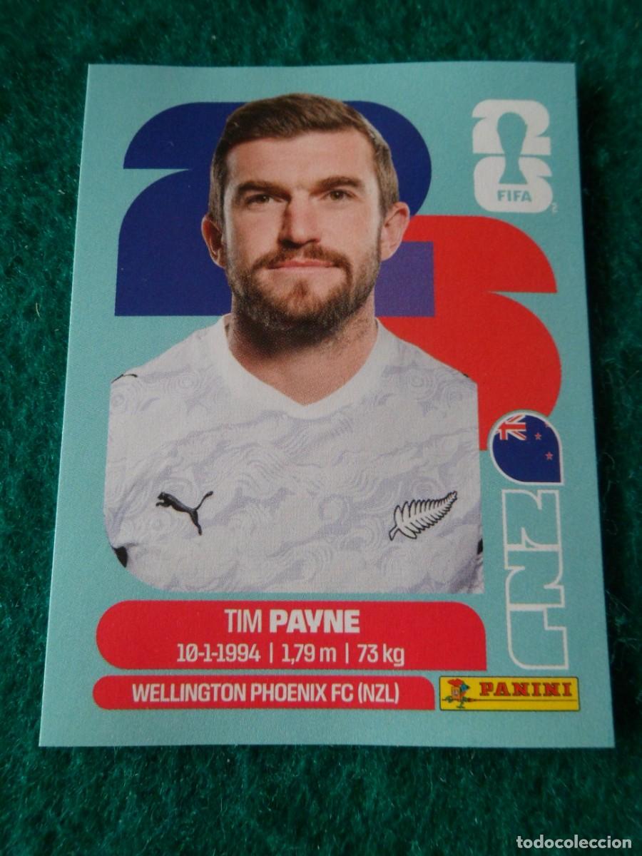 Cromos de f&uacute;tbol: CROMO FIFA WORLD CUP 2026. PANINI. TIM PAYNE. NZL 6