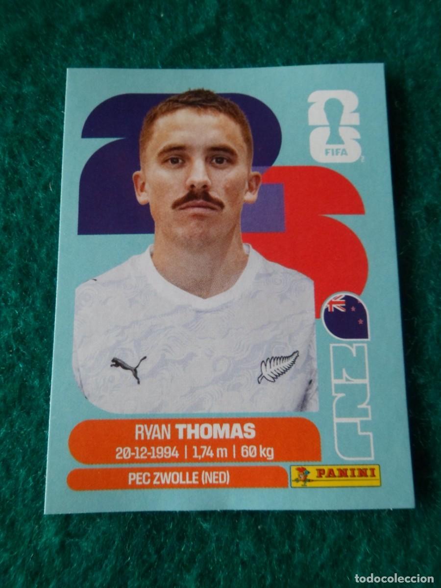 Cromos de f&uacute;tbol: CROMO FIFA WORLD CUP 2026. PANINI. RYAN THOMAS. NZL 12