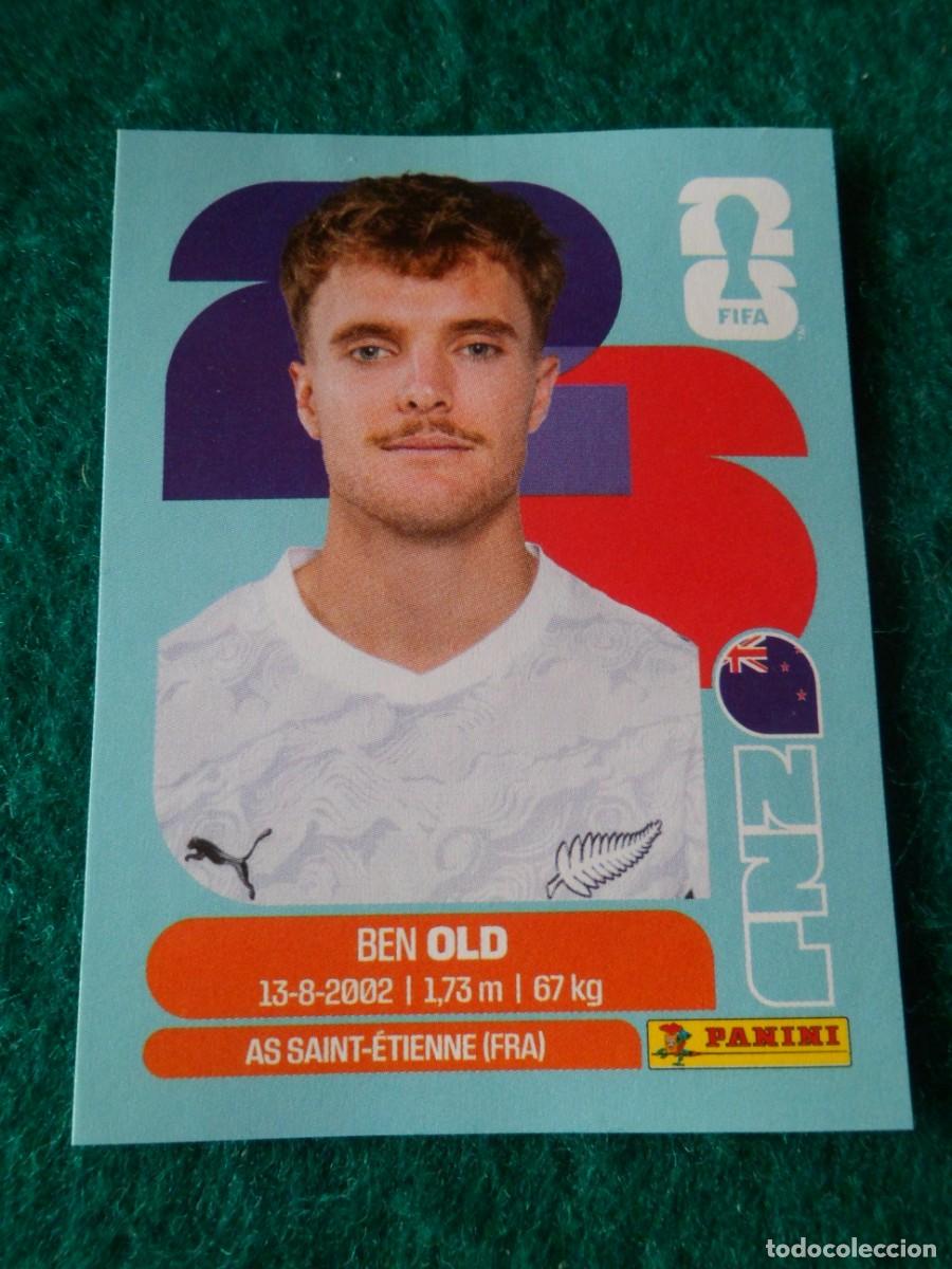 Cromos de f&uacute;tbol: CROMO FIFA WORLD CUP 2026. PANINI. BEN OLD. NZL 16