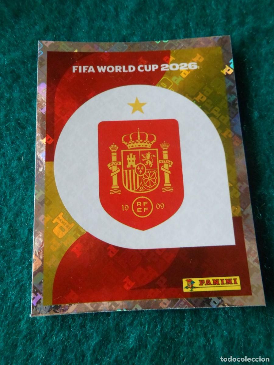 Figurine di Calcio: CROMO FIFA WORLD CUP 2026. PANINI. LOGO ESPA&Ntilde;A. ESP 1
