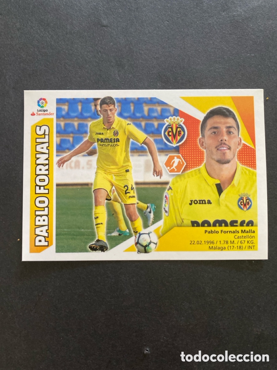 Cromos de f&uacute;tbol: Cromo liga 17/18 Coloca N* 11 bis