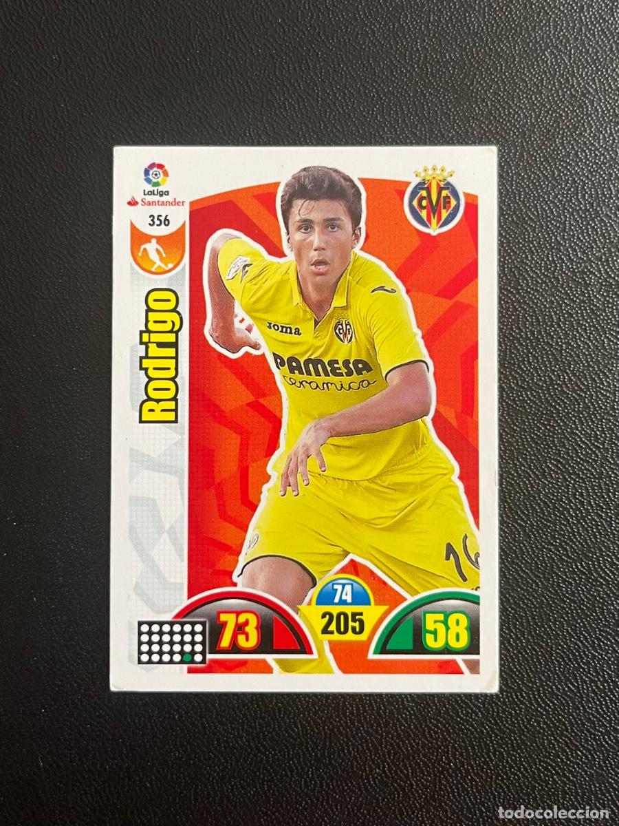 Cromos de f&uacute;tbol: 356 RODRIGO HERN&Aacute;NDEZ RODRI VILLARREAL CF ADRENALYN 2017 2018 CROMO PANINI LA LIGA 17 18