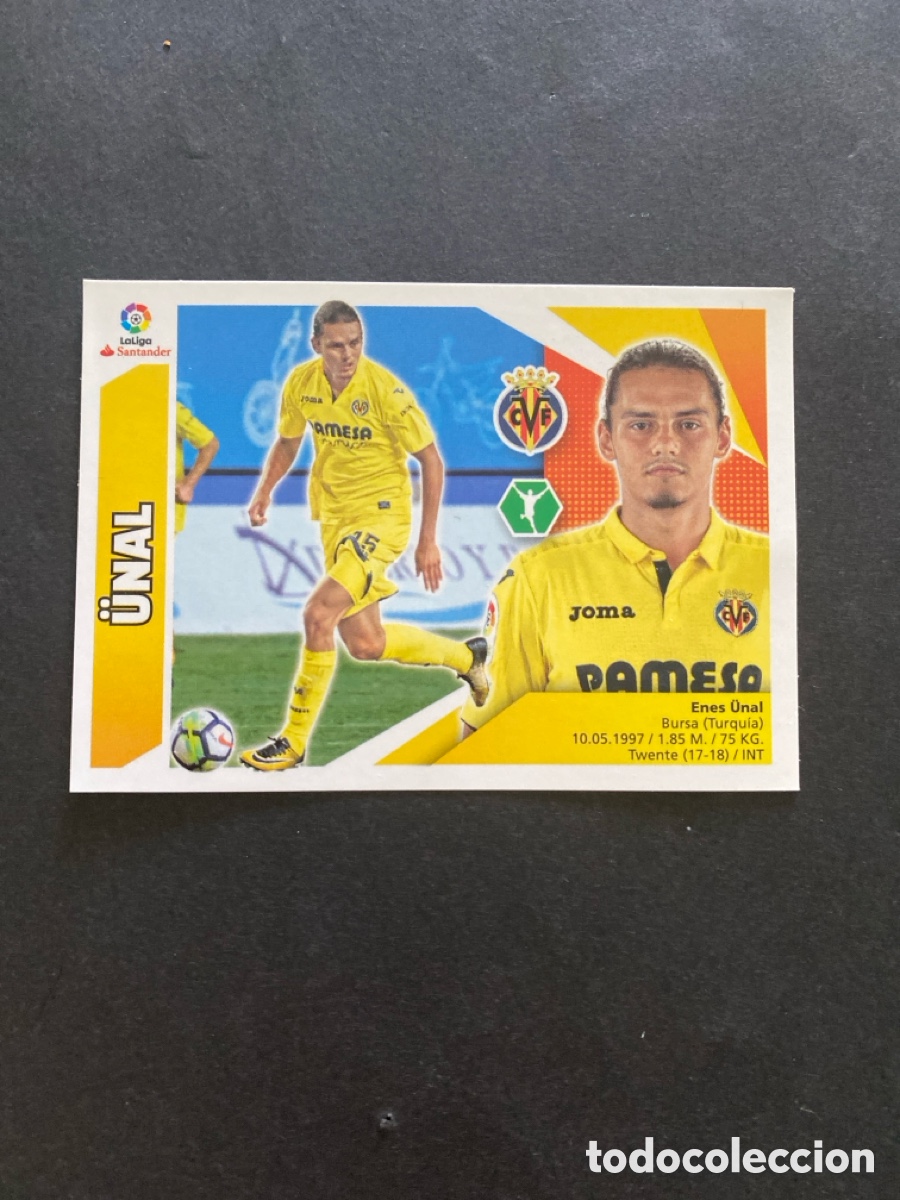 Cromos de f&uacute;tbol: Cromo liga 17/18 Coloca N*15 bis