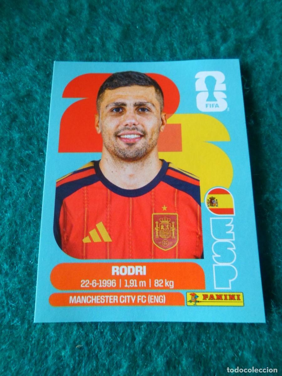 Cromos de f&uacute;tbol: CROMO FIFA WORLD CUP 2026. PANINI. RODRI. ESP 10