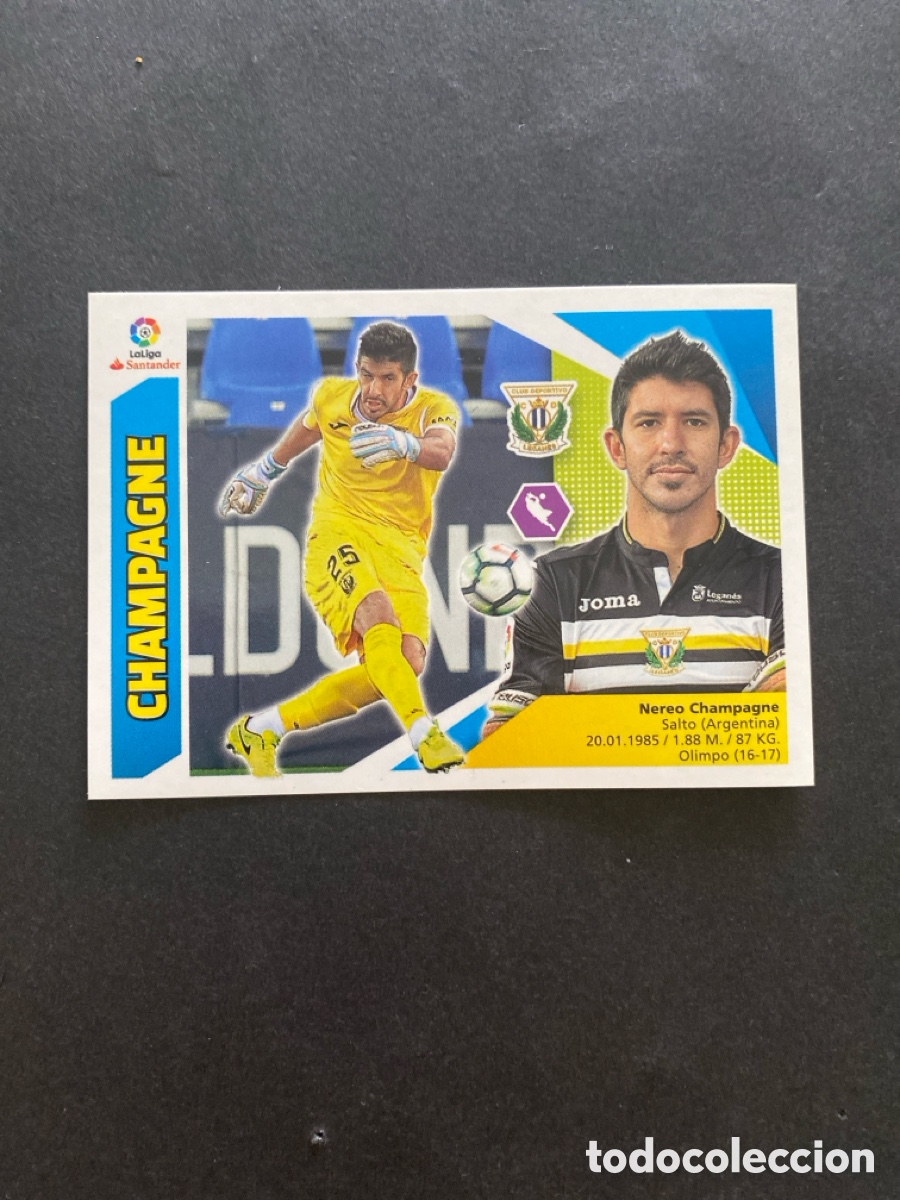Cromos de f&uacute;tbol: Cromo liga 17/18 Coloca N*2 bis