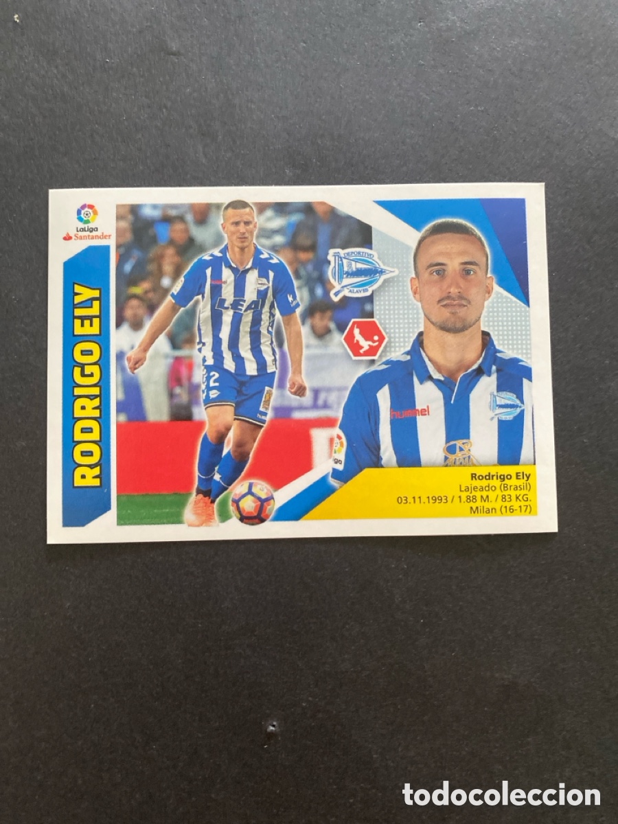 Cromos de f&uacute;tbol: Cromo liga 17/18 Coloca N* 6 bis