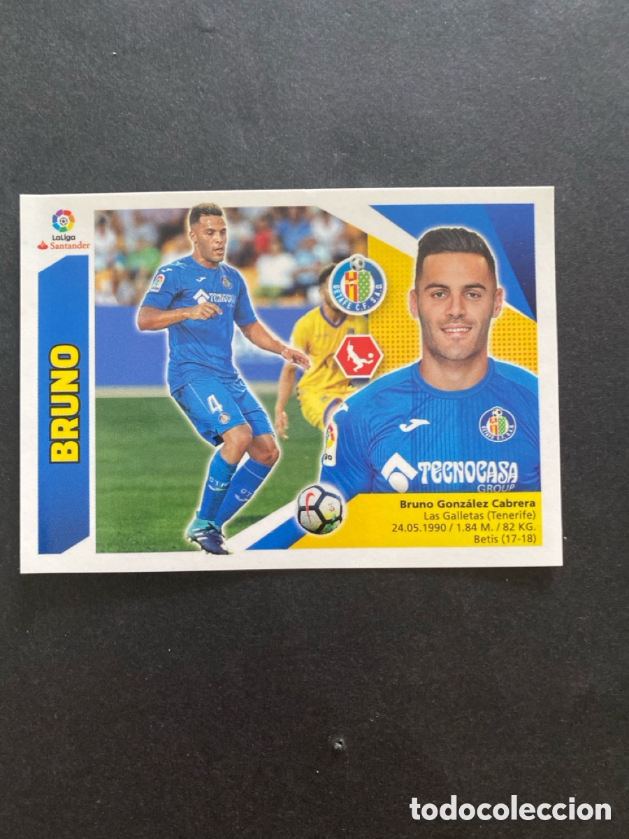 Cromos de f&uacute;tbol: Cromo liga 17/18 Getafe CF N* 5