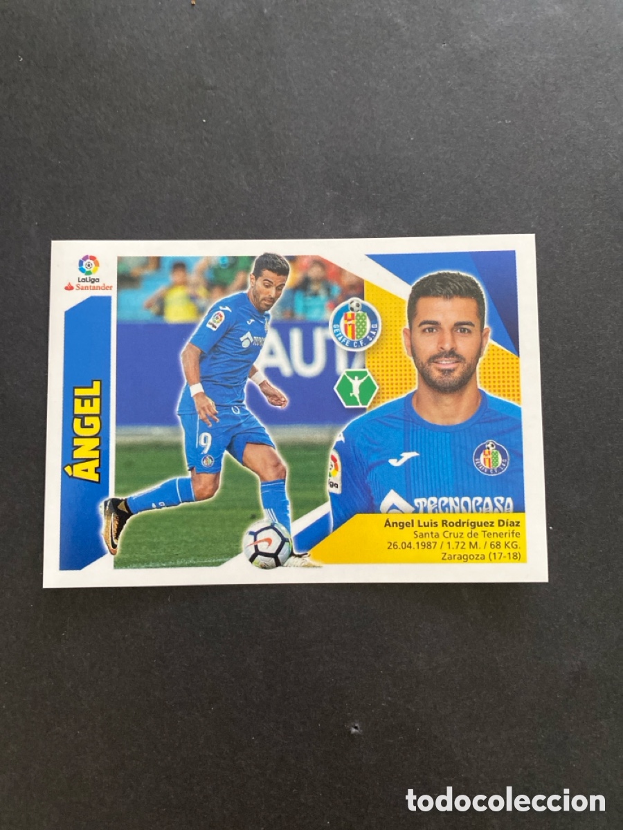 Cromos de f&uacute;tbol: Cromo liga 17/18 Getafe CF N* 15