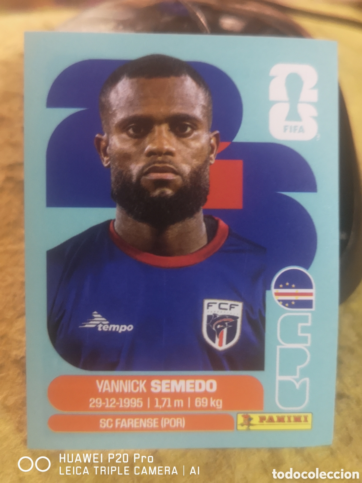 Cromos de f&uacute;tbol: FIFA WORLD CUP MUNDIAL 2026 SEMEDO - CPV 9