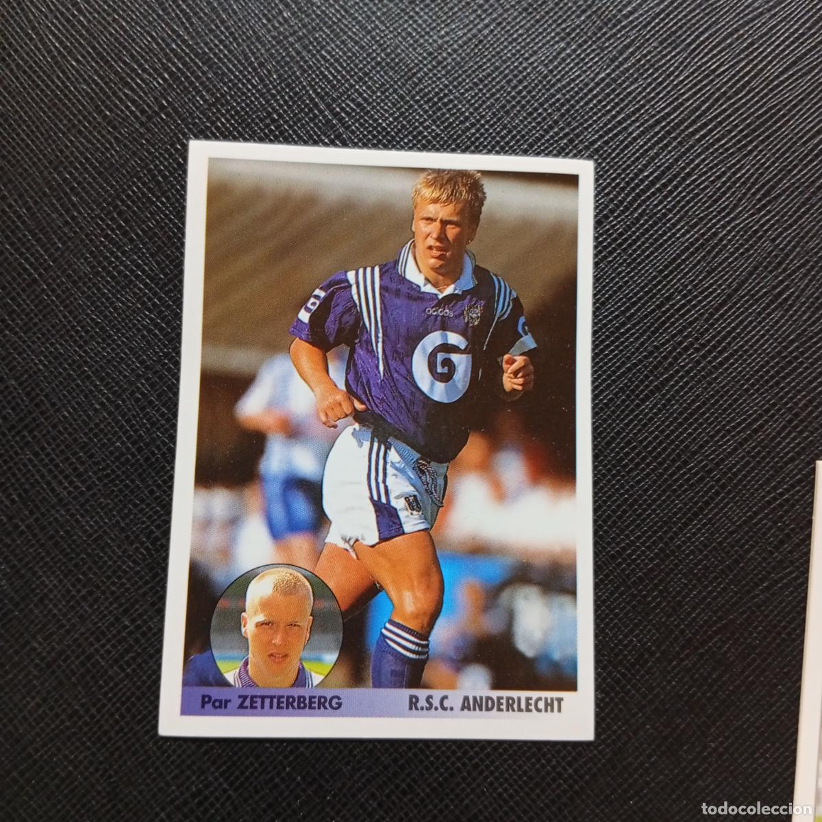 Cromos de f&uacute;tbol: 9 ZETTERBERG ANDERLECHT PANINI 1996 1997 LOS MEJORES EQUIPOS DE EUROPA 96 97 SIN PEGAR - A62 PG226
