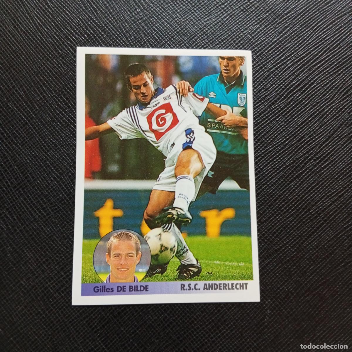 Cromos de f&uacute;tbol: 12 DE BILDE ANDERLECHT PANINI 1996 1997 LOS MEJORES EQUIPOS DE EUROPA 96 97 SIN PEGAR - A62 PG235