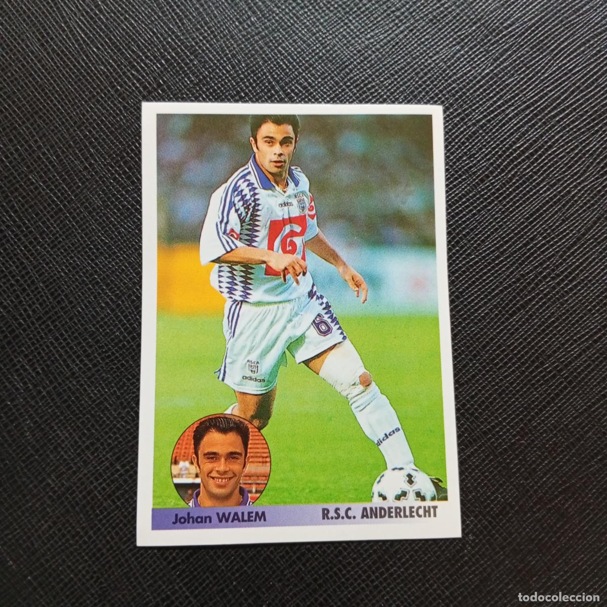 Cromos de f&uacute;tbol: 8 WALEM ANDERLECHT PANINI 1996 1997 LOS MEJORES EQUIPOS DE EUROPA 96 97 SIN PEGAR - A62 PG235