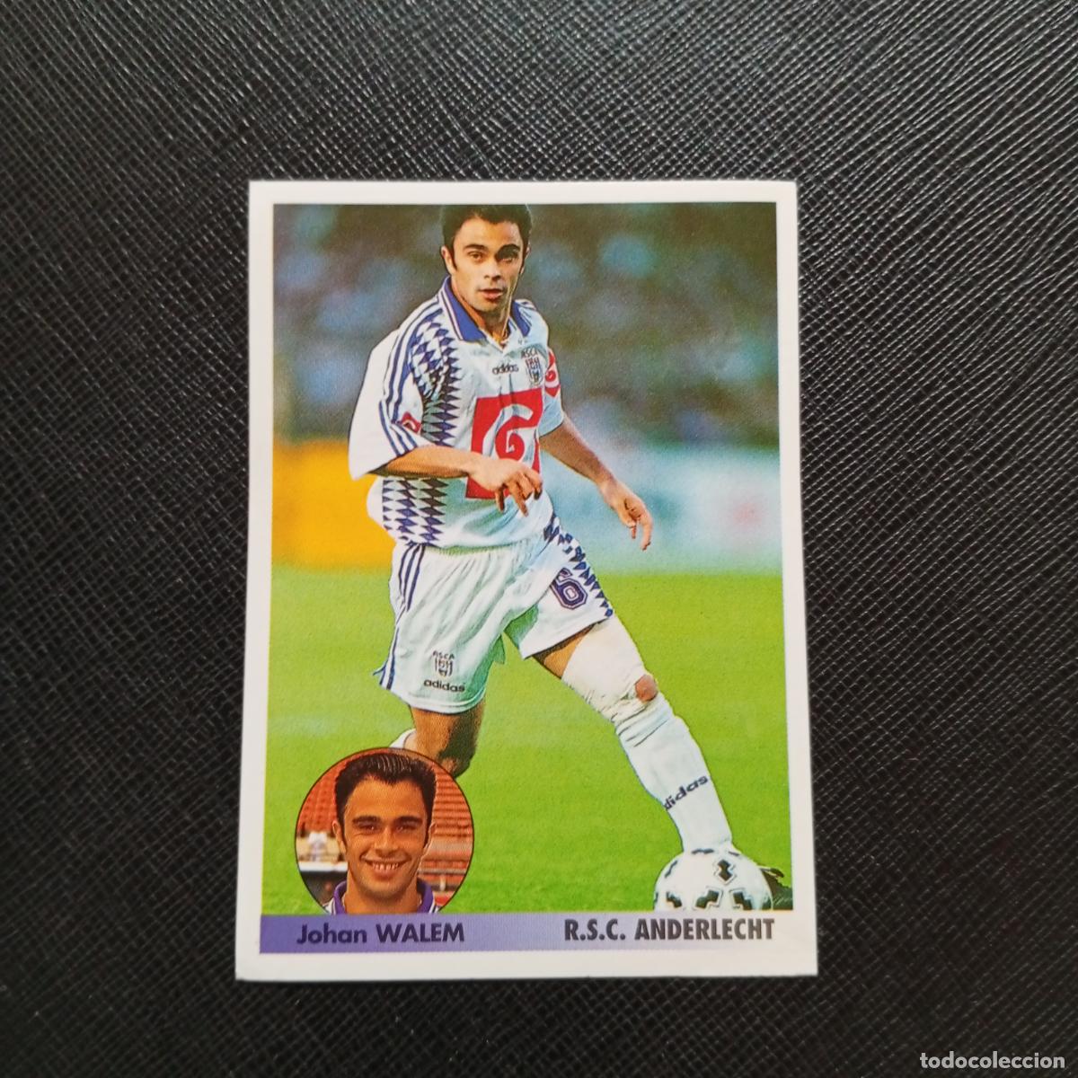 Cromos de f&uacute;tbol: 8 WALEM ANDERLECHT PANINI 1996 1997 LOS MEJORES EQUIPOS DE EUROPA 96 97 SIN PEGAR - A62 PG235 B
