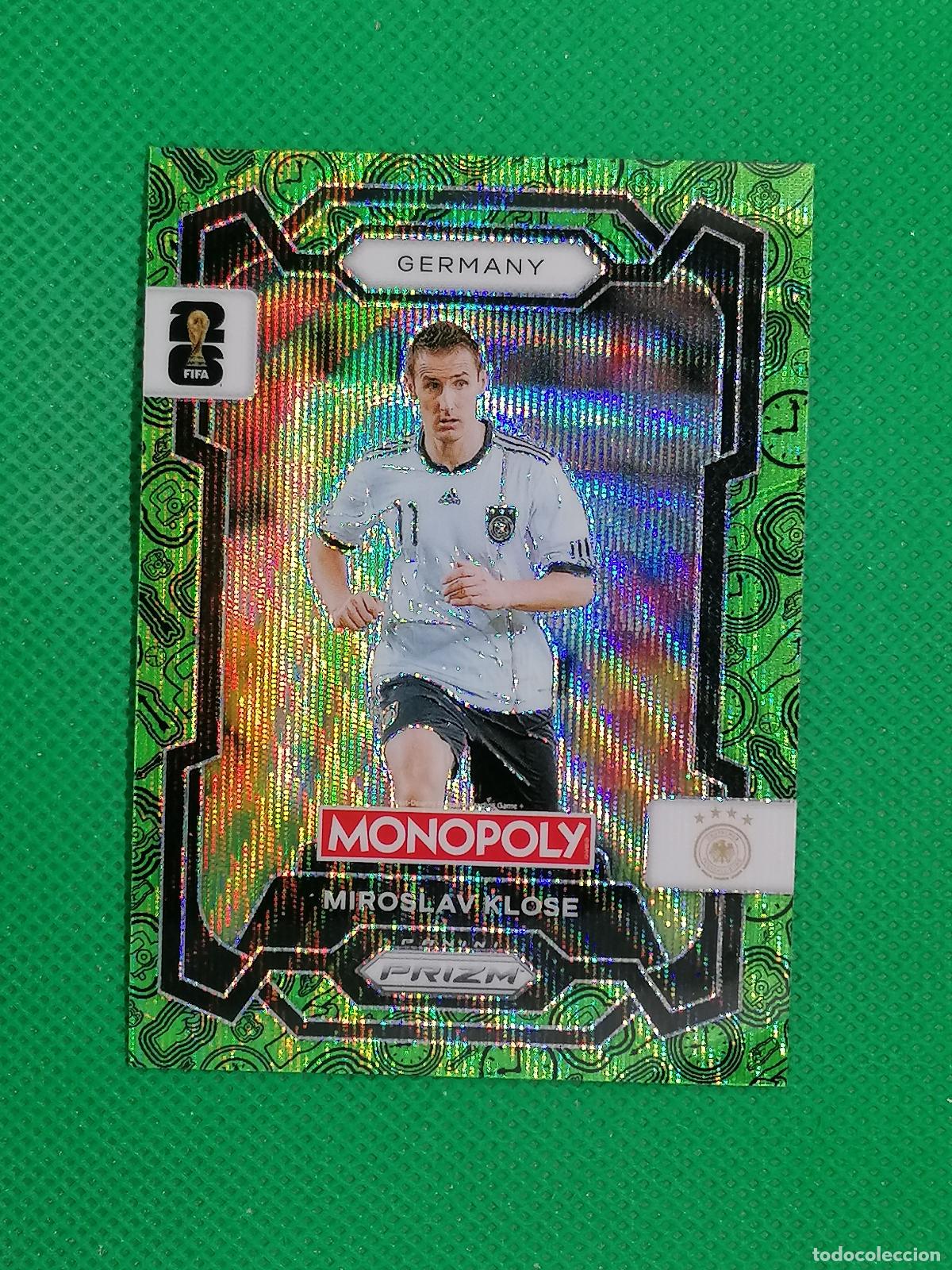 Cromos de f&uacute;tbol: 62 MIROSLAV KLOSE ALEMANIA VERDE PARALELA ⚽ PANINI PRIZM MONOPOLY FIFA WORLD CUP 26 2026 ⚽