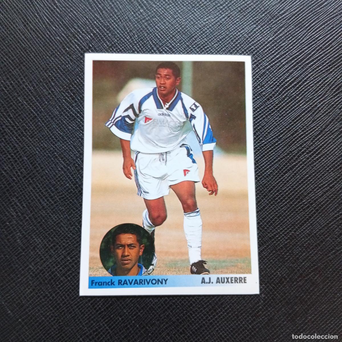 Cromos de f&uacute;tbol: 32 RAVARIVONY AUXERRE PANINI 1996 1997 LOS MEJORES EQUIPOS DE EUROPA 96 97 SIN PEGAR - A62 PG271
