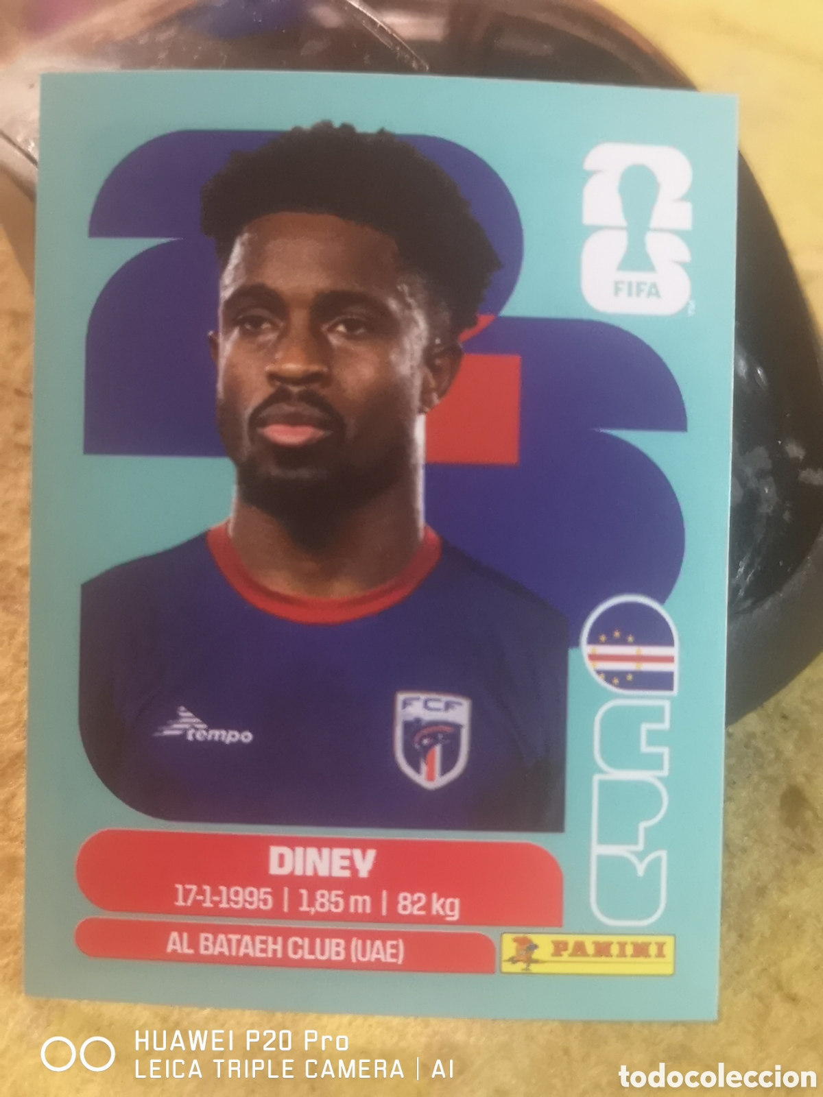 Cromos de f&uacute;tbol: FIFA WORLD CUP MUNDIAL 2026 DINEY - CPV 5