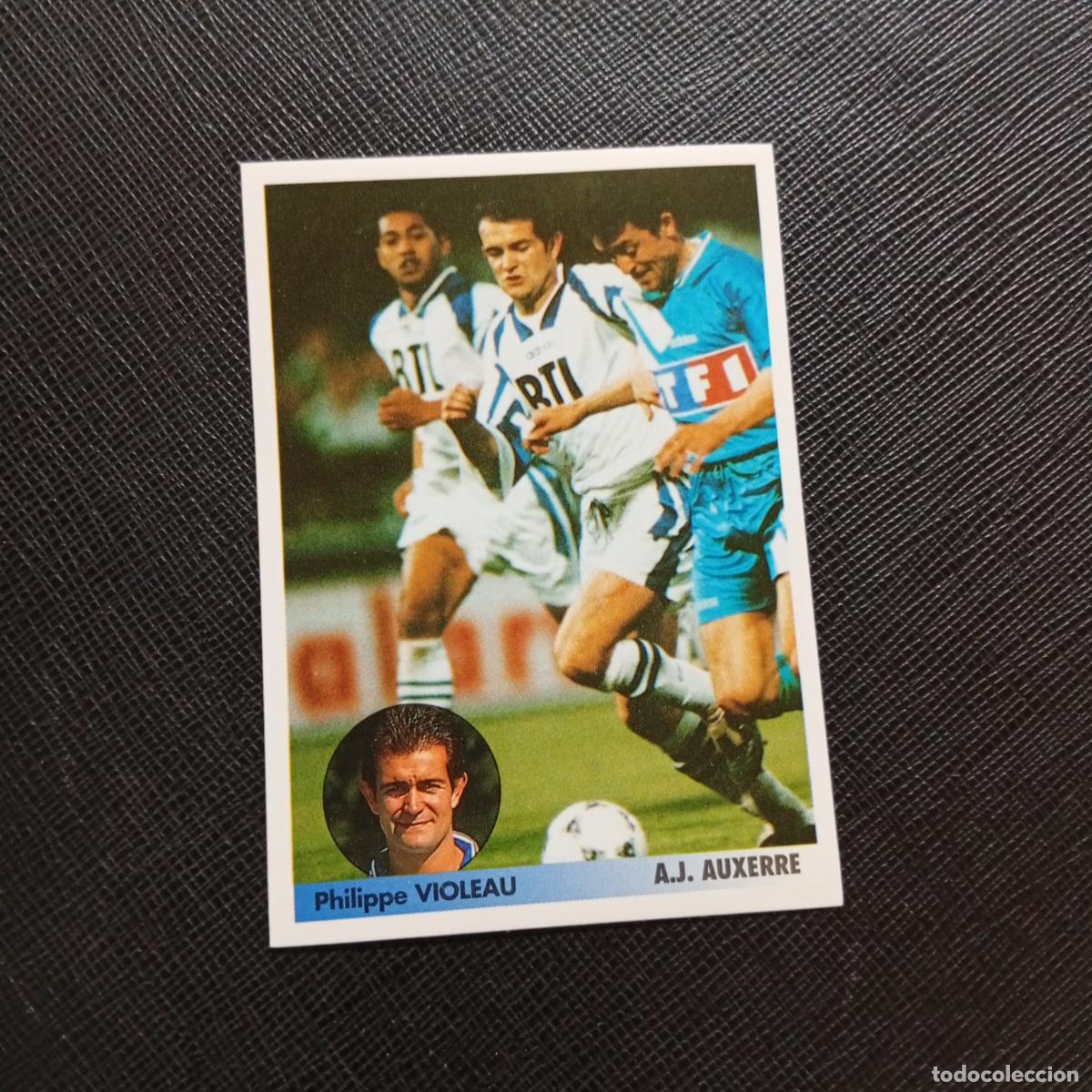 Cromos de f&uacute;tbol: 32 RAVARIVONY AUXERRE PANINI 1996 1997 LOS MEJORES EQUIPOS DE EUROPA 96 97 SIN PEGAR - A62 PG271 B