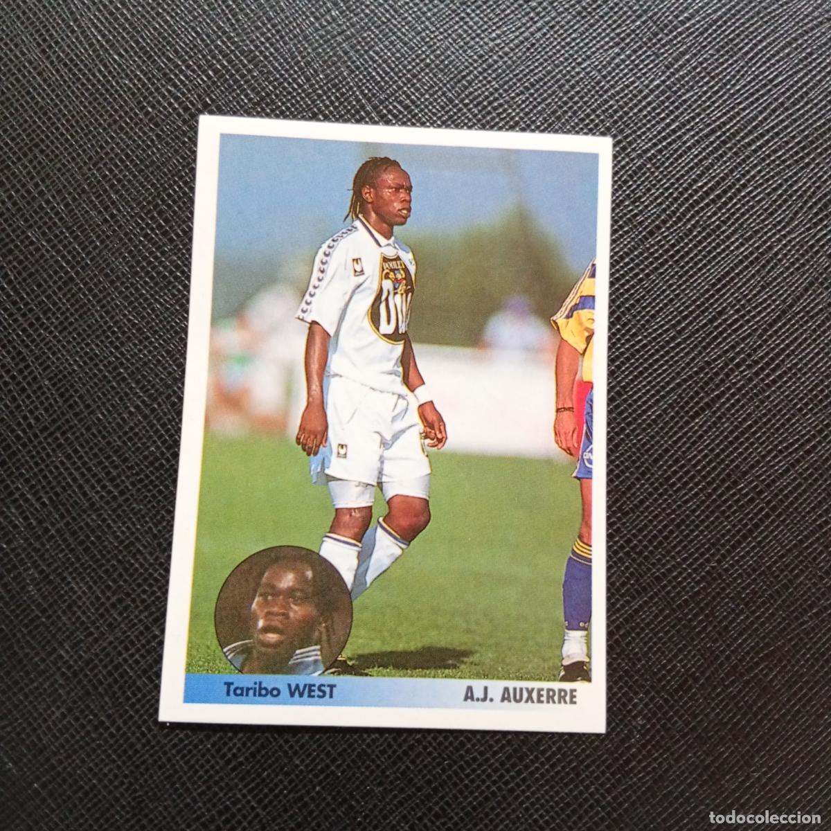 Cromos de f&uacute;tbol: 31 WEST AUXERRE PANINI 1996 1997 LOS MEJORES EQUIPOS DE EUROPA 96 97 SIN PEGAR - A62 PG280