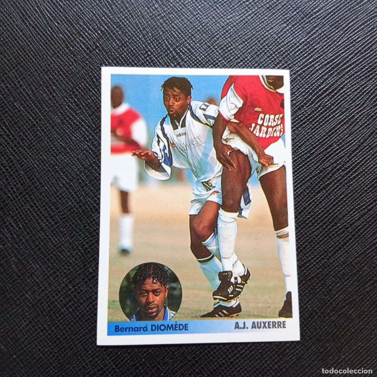 Cromos de f&uacute;tbol: 38 DIOMEDE AUXERRE PANINI 1996 1997 LOS MEJORES EQUIPOS DE EUROPA 96 97 SIN PEGAR - A62 PG280