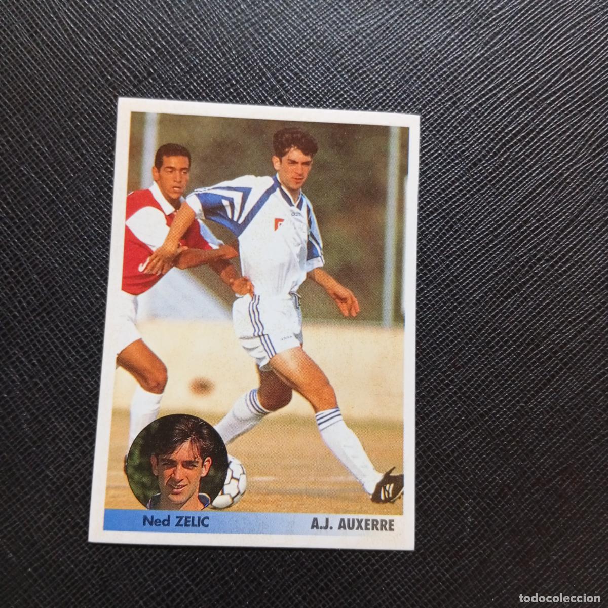 Cromos de f&uacute;tbol: 30 ZELIC AUXERRE PANINI 1996 1997 LOS MEJORES EQUIPOS DE EUROPA 96 97 SIN PEGAR - A62 PG280