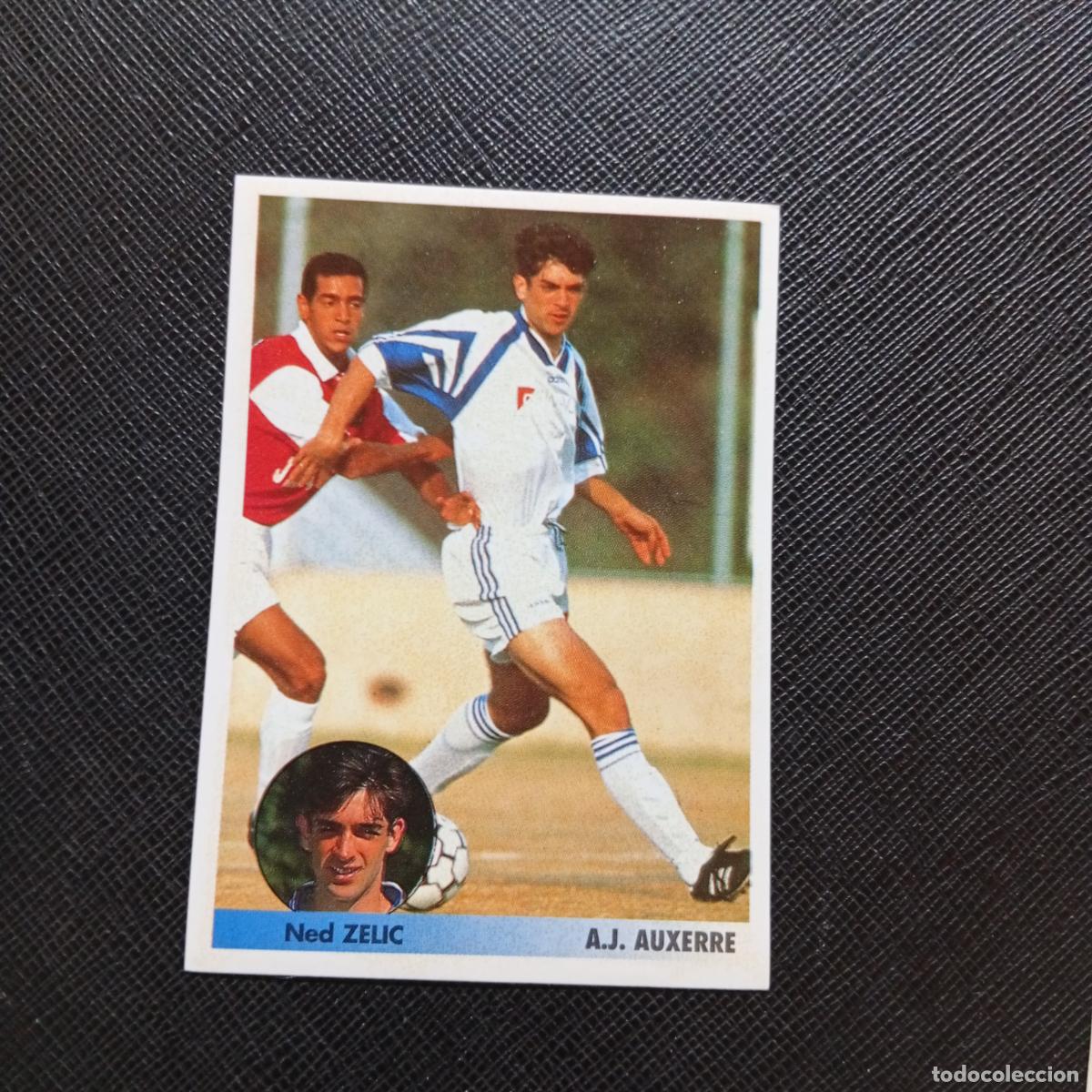 Cromos de f&uacute;tbol: 30 ZELIC AUXERRE PANINI 1996 1997 LOS MEJORES EQUIPOS DE EUROPA 96 97 SIN PEGAR - A62 PG289