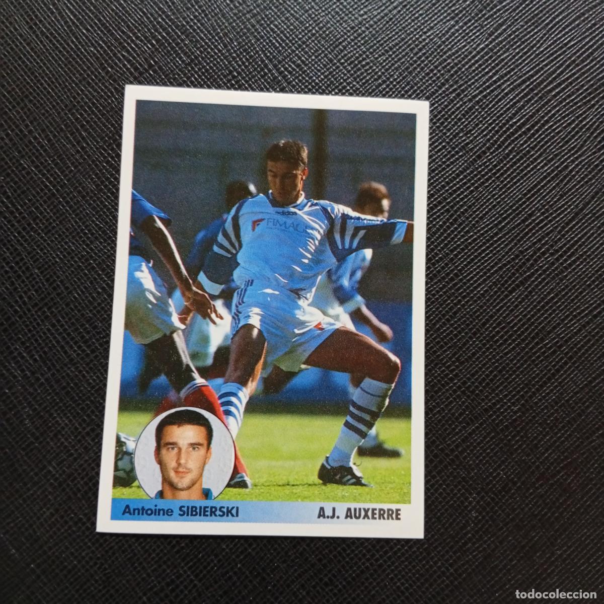 Cromos de f&uacute;tbol: 36 SIBIERSKI AUXERRE PANINI 1996 1997 LOS MEJORES EQUIPOS DE EUROPA 96 97 SIN PEGAR - A62 PG289 B