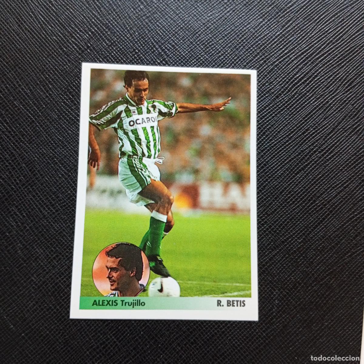 Cromos de f&uacute;tbol: 86 ALEXIS REAL BETIS PANINI 1996 1997 LOS MEJORES EQUIPOS DE EUROPA 96 97 SIN PEGAR - A62 PG307