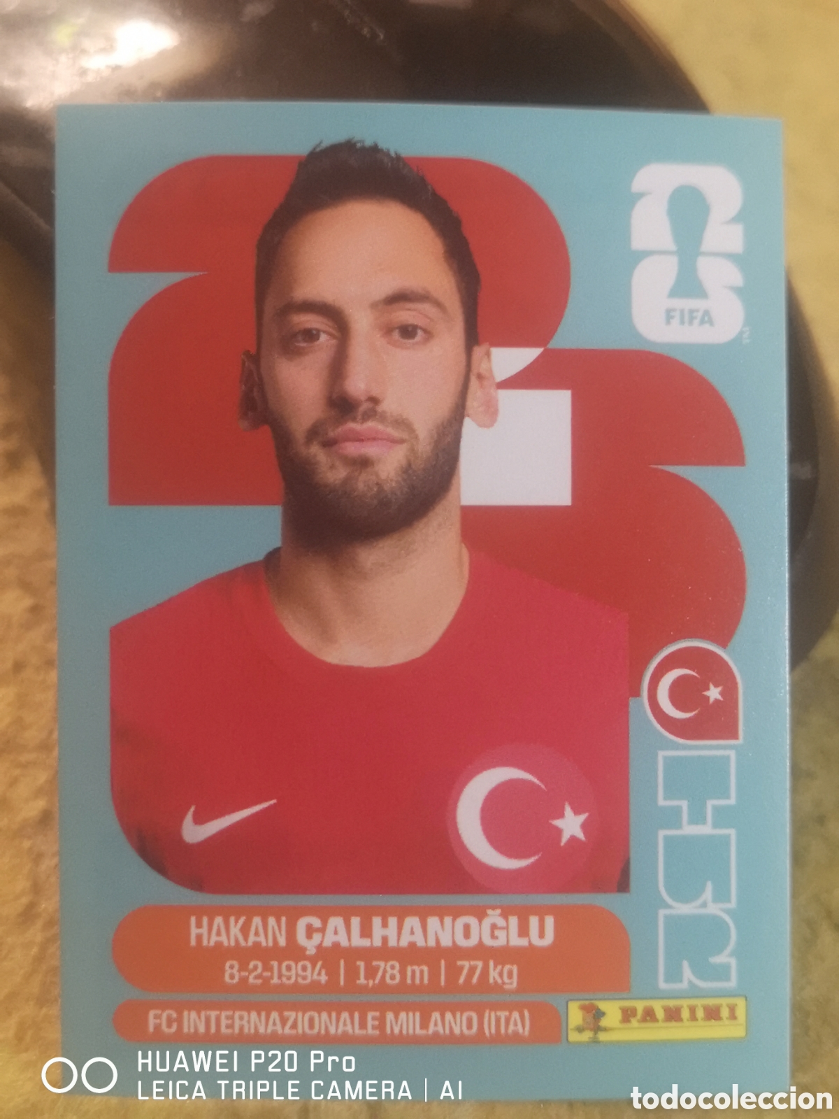 Cromos de f&uacute;tbol: FIFA WORLD CUP MUNDIAL 2026 HAKAN CALHANOGLU - TUR 11
