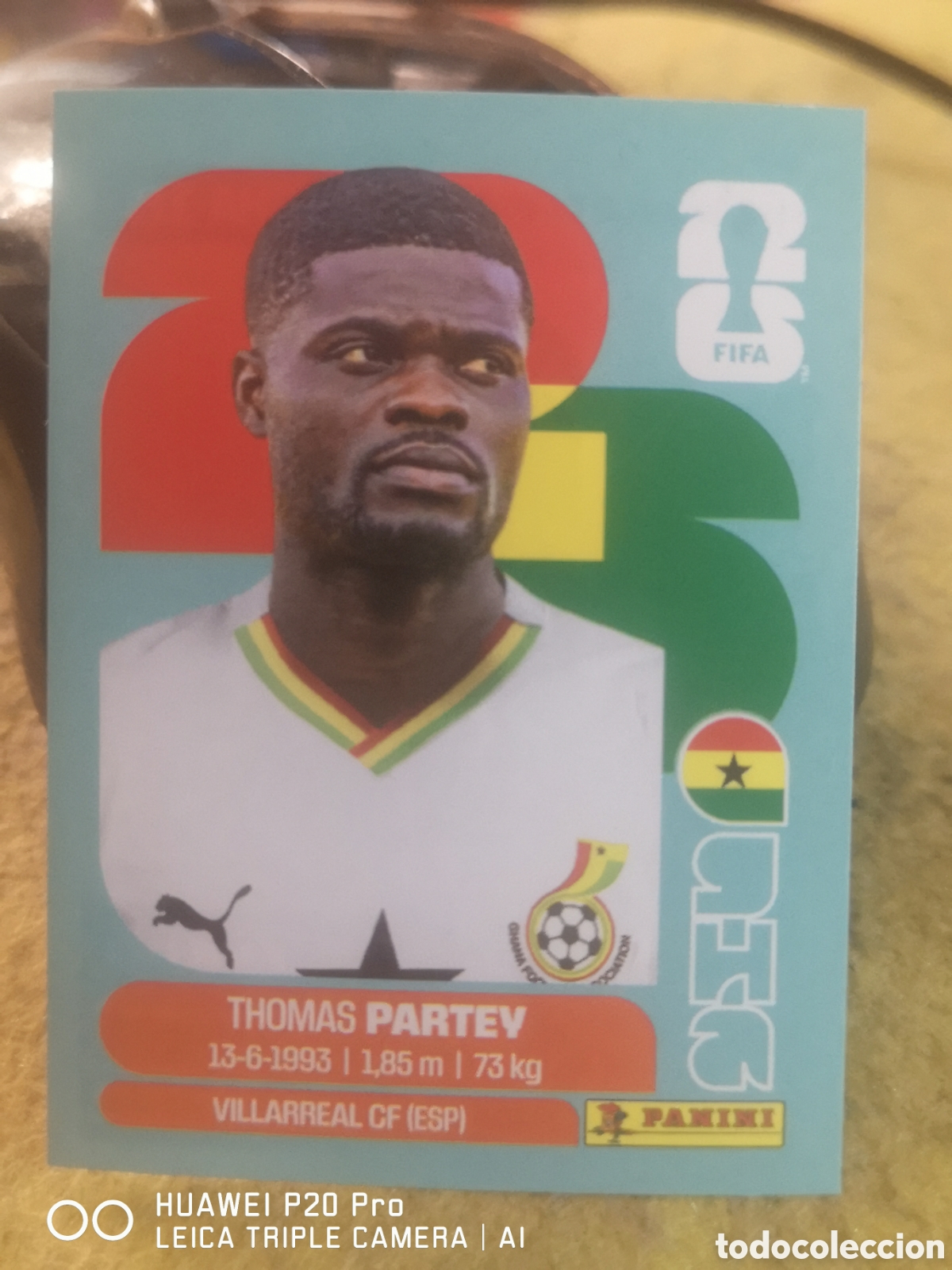 Cromos de f&uacute;tbol: FIFA WORLD CUP MUNDIAL 2026 THOMAS PARTEY - GHA 10