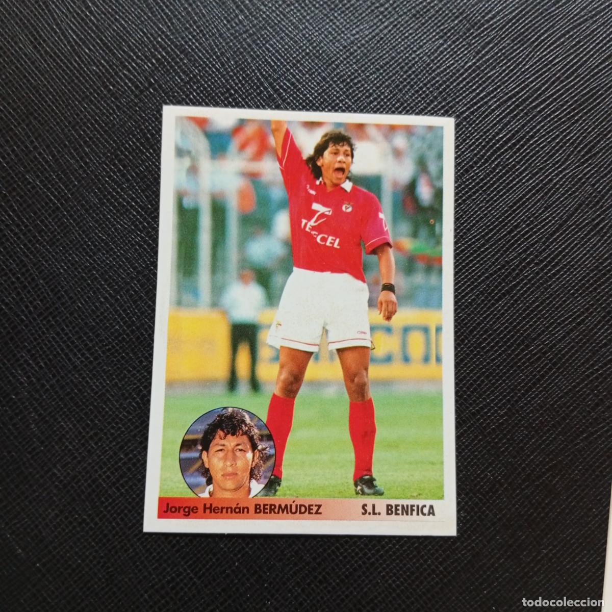 Cromos de f&uacute;tbol: 70 BERMEUDEZ BENFICA PANINI 1996 1997 LOS MEJORES EQUIPOS DE EUROPA 96 97 - SIN PEGAR A62 PG325