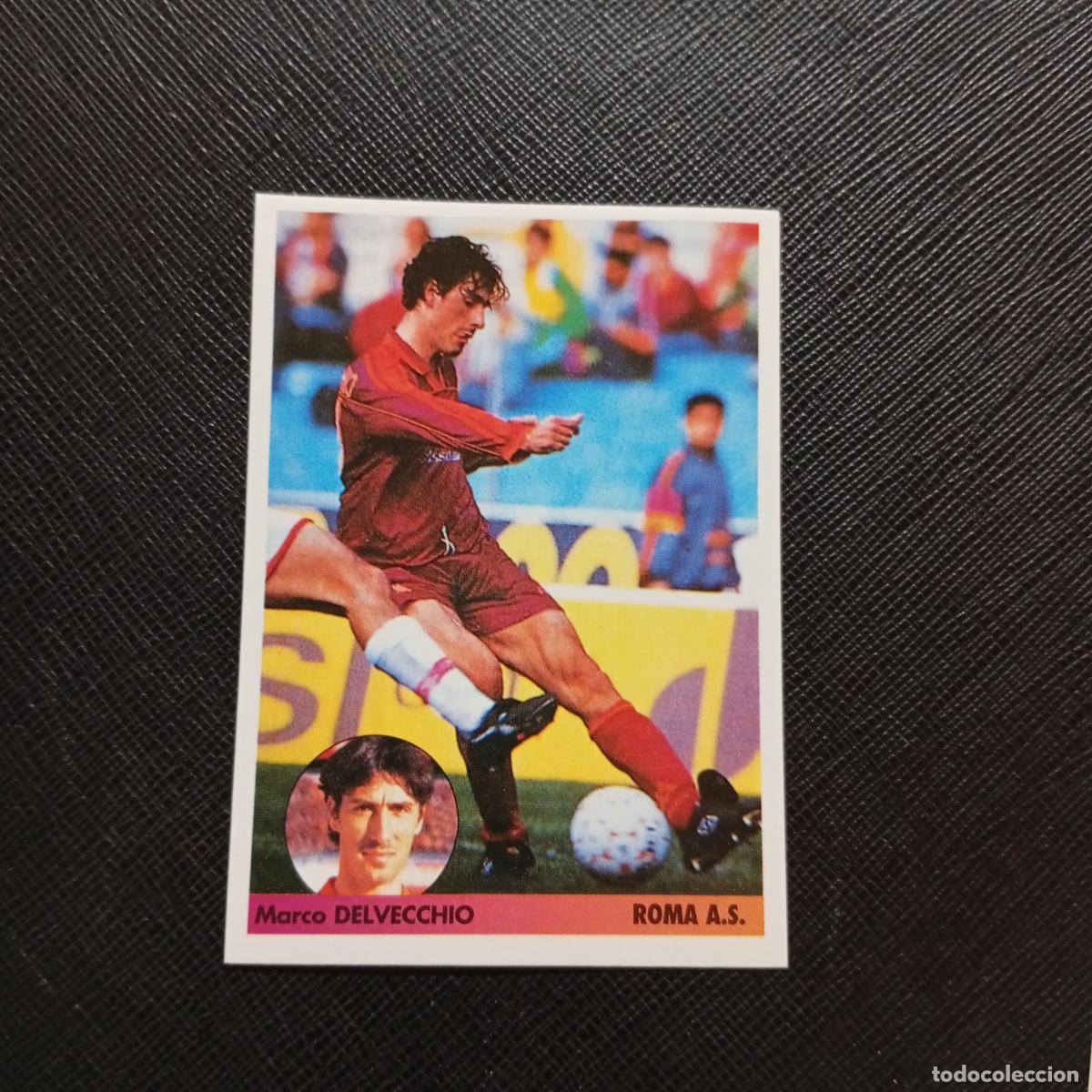 Cromos de f&uacute;tbol: 247 DELVECCHIO ROMA PANINI 1996 1997 LOS MEJORES EQUIPOS DE EUROPA 96 97 - SIN PEGAR A62 PG334