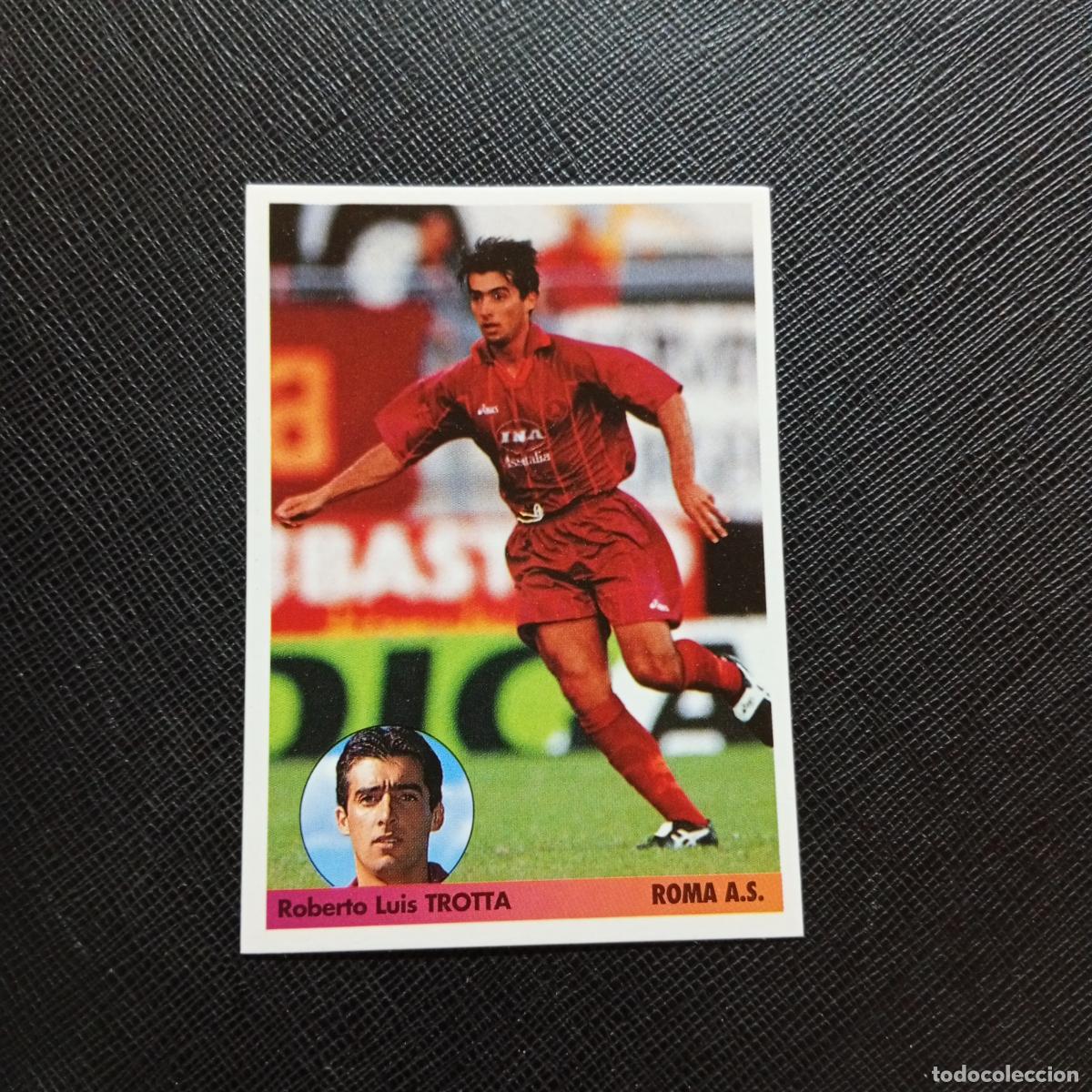 Cromos de f&uacute;tbol: 237 TROTTA ROMA PANINI 1996 1997 LOS MEJORES EQUIPOS DE EUROPA 96 97 - SIN PEGAR A62 PG343