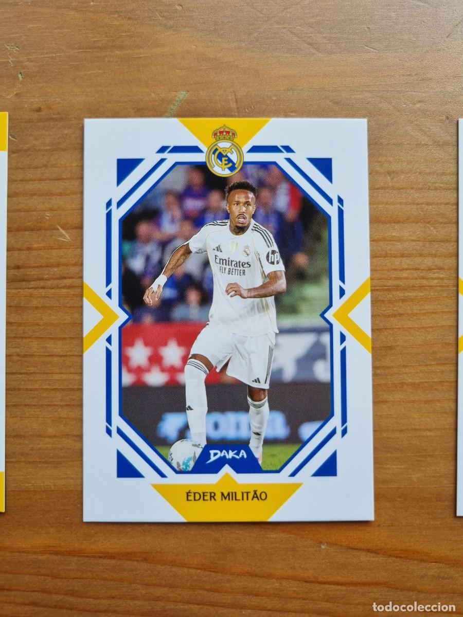Cromos de f&uacute;tbol: RM-13-A Eder MILITAO (Real Madrid CF). DAKA Topps Audience 2025 2026 25 26
