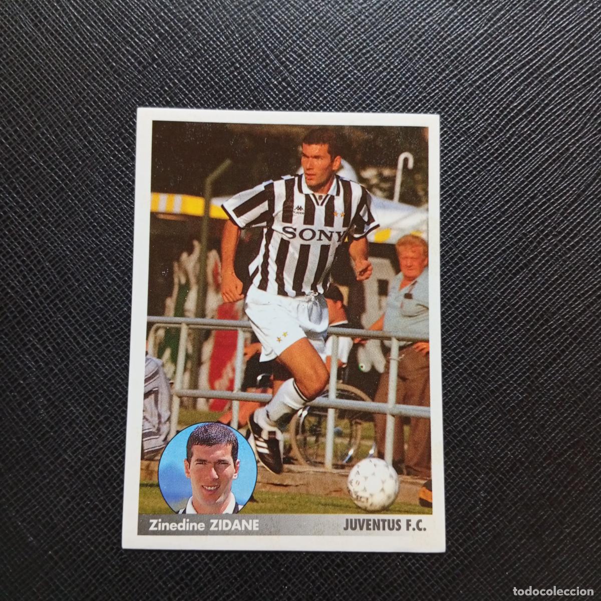 Cromos de f&uacute;tbol: 139 ZIDANE JUVENTUS PANINI 1996 1997 LOS MEJORES EQUIPOS DE EUROPA 96 97 - SIN PEGAR A62 PG343