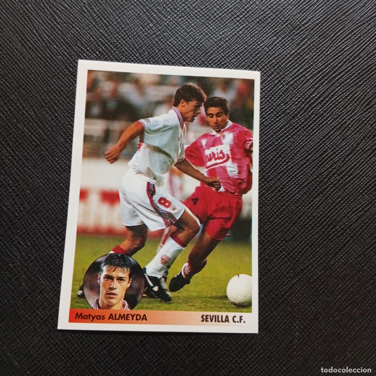 Cromos de f&uacute;tbol: 256 ALMEYDA SEVILLA PANINI 1996 1997 LOS MEJORES EQUIPOS DE EUROPA 96 97 - SIN PEGAR A62 PG343