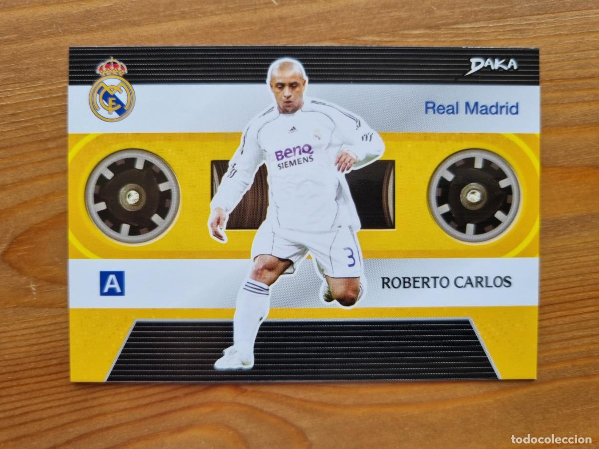 Cromos de f&uacute;tbol: EM-17 ROBERTO CARLOS (Real Madrid CF) ECHOES. DAKA Topps Audience 2025 2026 25 26