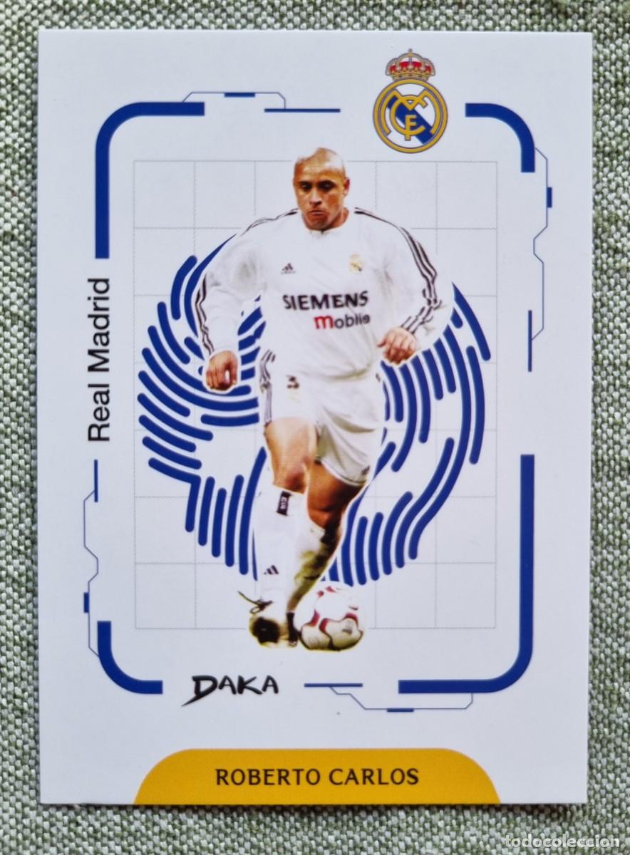 Cromos de f&uacute;tbol: EK-18 ROBERTO CARLOS (Real Madrid CF) LOCKED. DAKA Topps Audience 2025 2026 25 26