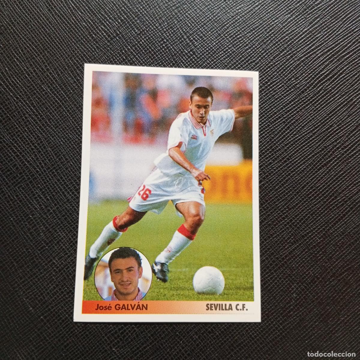 Cromos de f&uacute;tbol: 254 GALVAN SEVILLA PANINI 1996 1997 LOS MEJORES EQUIPOS DE EUROPA 96 97 - SIN PEGAR A62 PG352