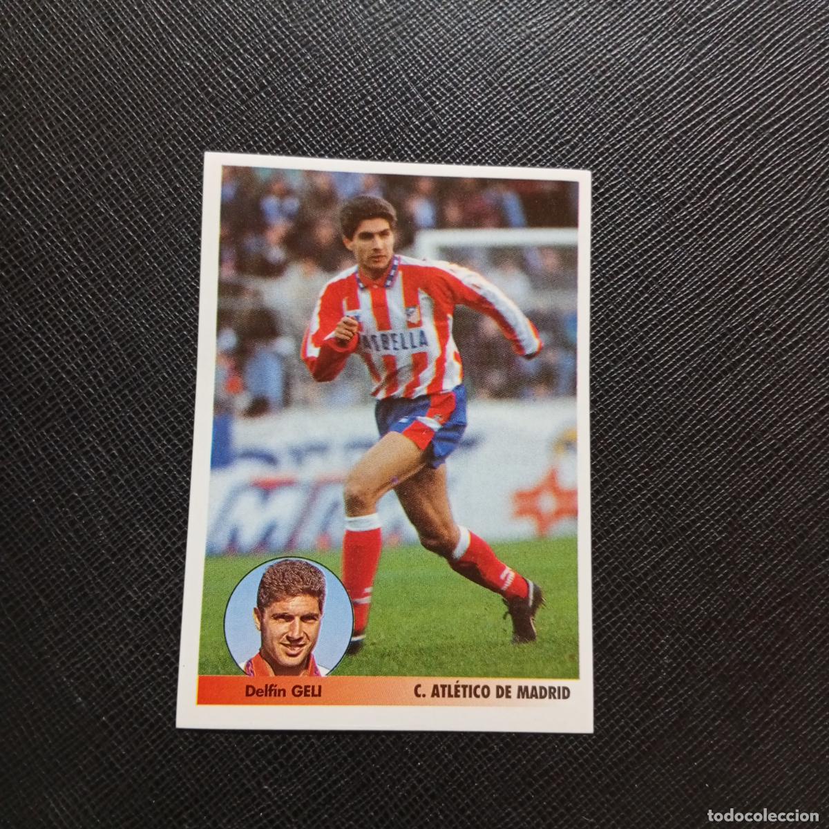 Cromos de f&uacute;tbol: 16 GELI AT MADRID PANINI 1996 1997 LOS MEJORES EQUIPOS DE EUROPA 96 97 - SIN PEGAR A62 PG361