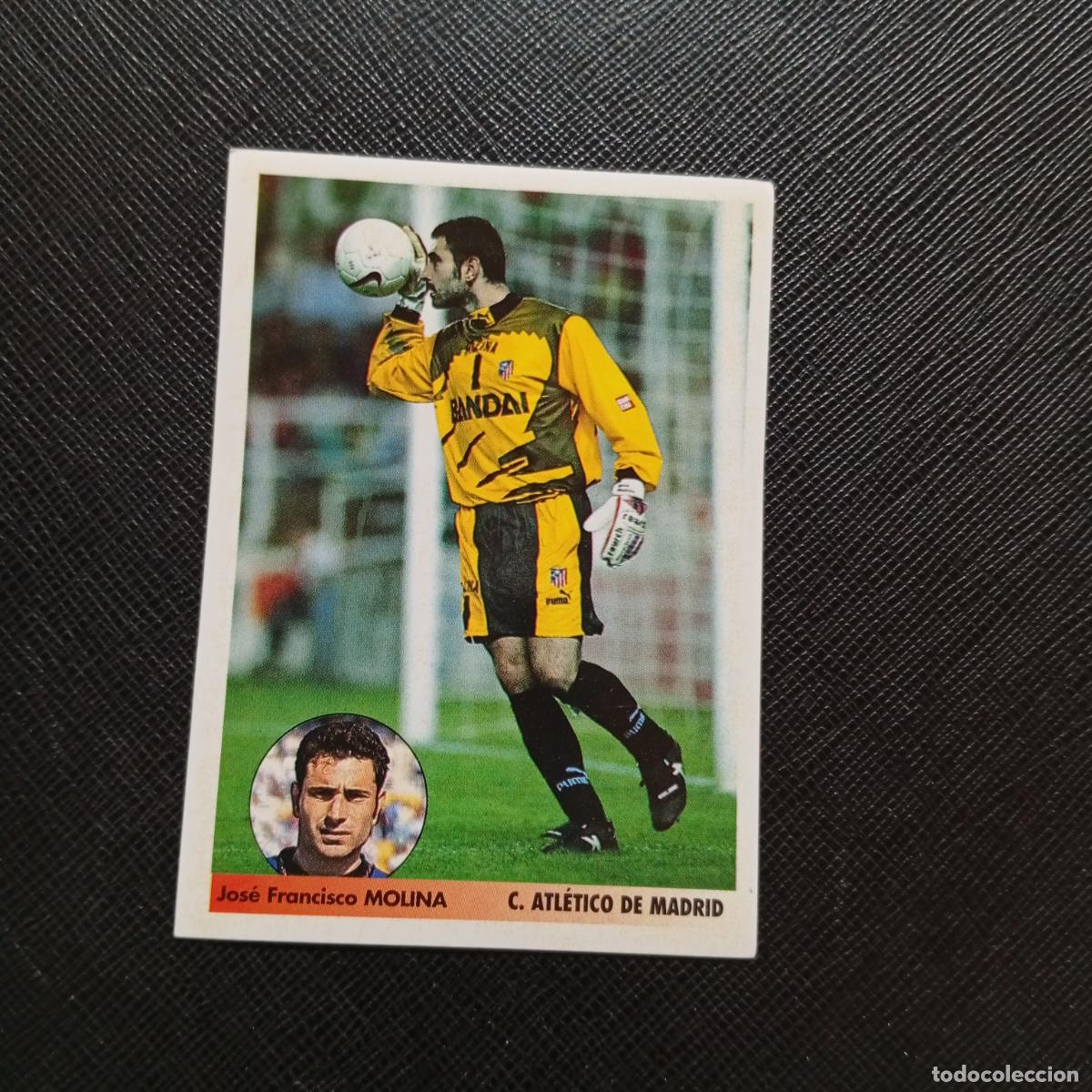 Cromos de f&uacute;tbol: 15 MOLINA AT MADRID PANINI 1996 1997 LOS MEJORES EQUIPOS DE EUROPA 96 97 - SIN PEGAR A62 PG361