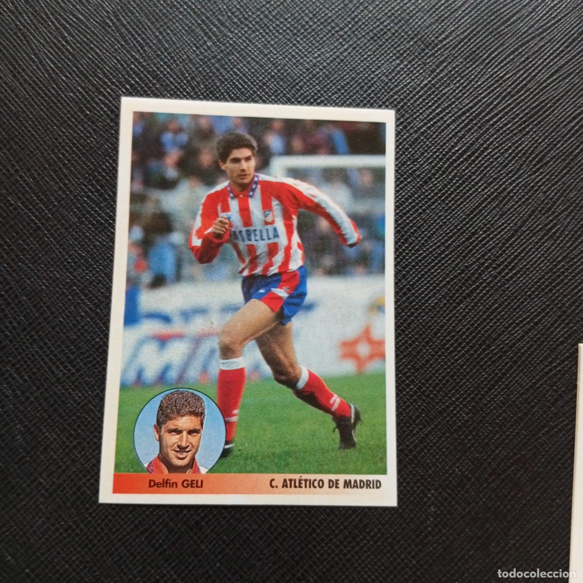 Cromos de f&uacute;tbol: 16 GELI AT MADRID PANINI 1996 1997 LOS MEJORES EQUIPOS DE EUROPA 96 97 - SIN PEGAR A62 PG361