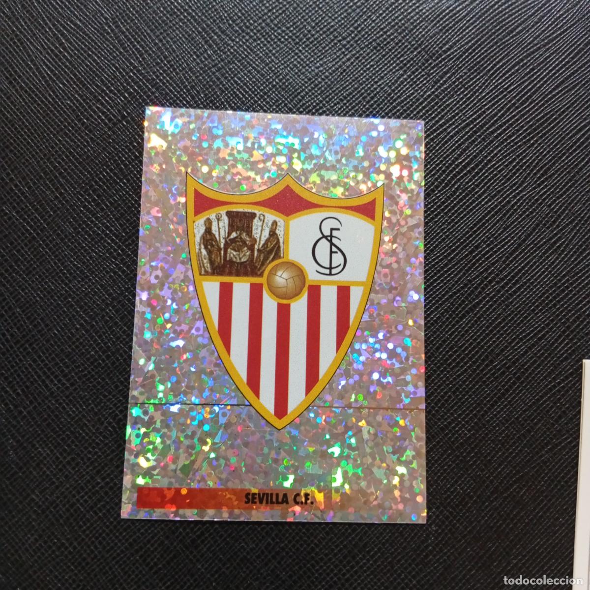 Cromos de f&uacute;tbol: 248 ESCUDO SEVILLA PANINI 1996 1997 LOS MEJORES EQUIPOS DE EUROPA 96 97 - SIN PEGAR A62 PG361
