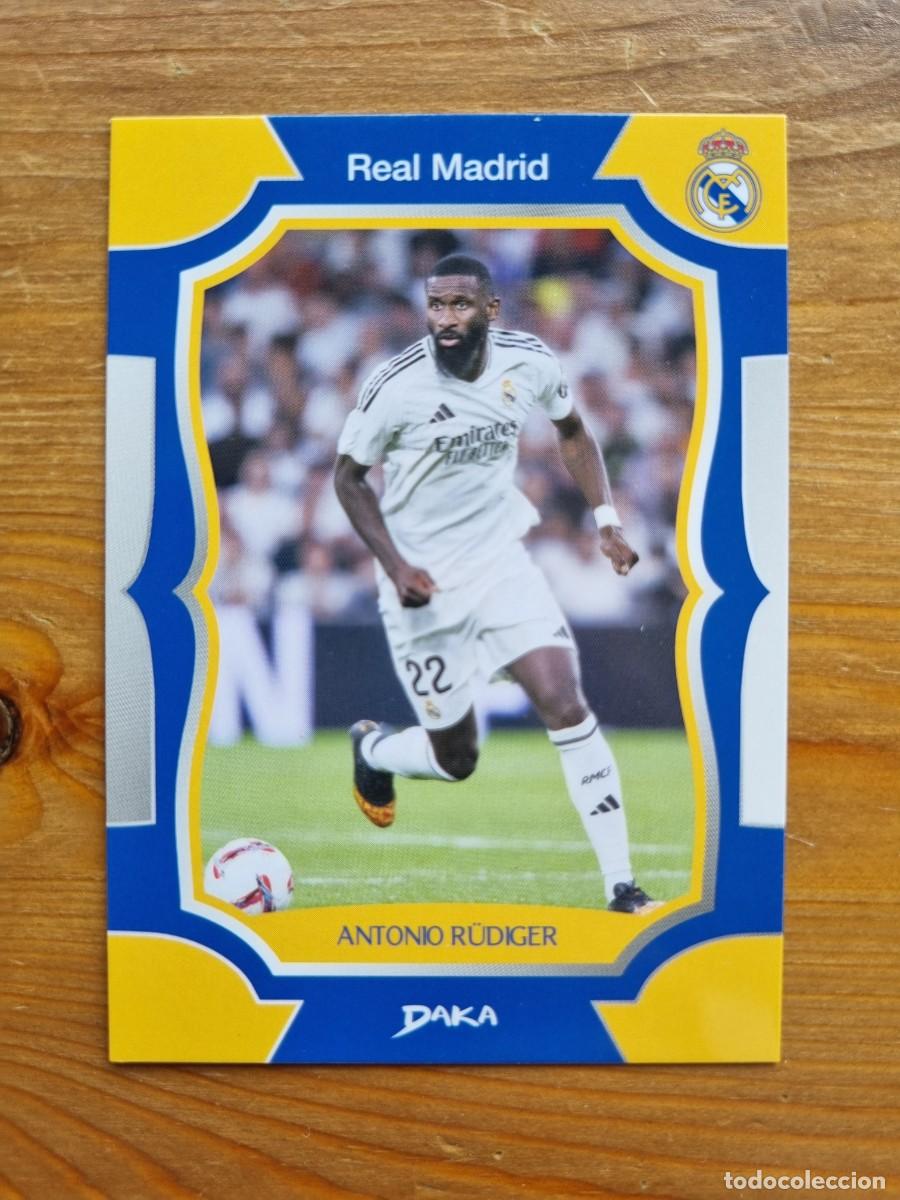 Cromos de f&uacute;tbol: NO-3 Antonio R&Uuml;DIGER (Real Madrid CF) TOP KING. DAKA Topps Audience 2024 2025 24 25