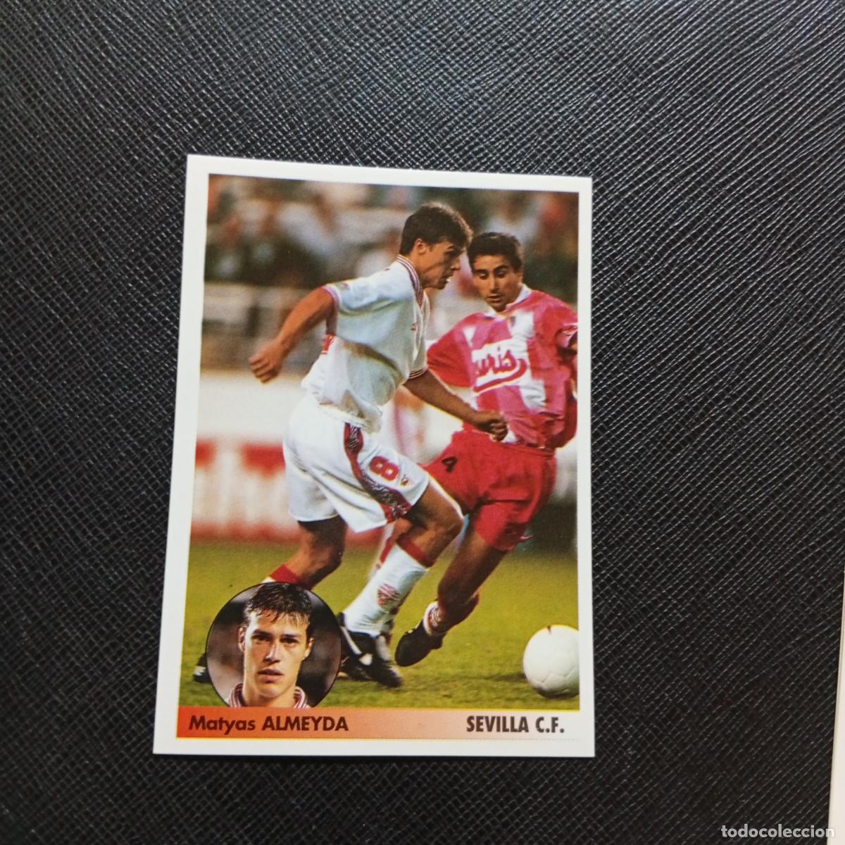 Cromos de f&uacute;tbol: 256 ALMEYDA SEVILLA PANINI 1996 1997 LOS MEJORES EQUIPOS DE EUROPA 96 97 - SIN PEGAR A62 PG370